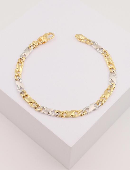 Actual product image Muau Carrera (19 cm, 750, White gold, 18K yellow gold)