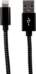 Actual product image Rs Pro USB cable, USBA / Lightning, 1m USB 2.0 black (1 m, USB 2.0)