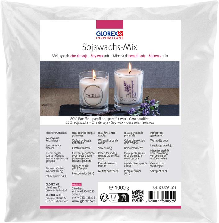 Image du produit Glorex Mélange de cire de soja