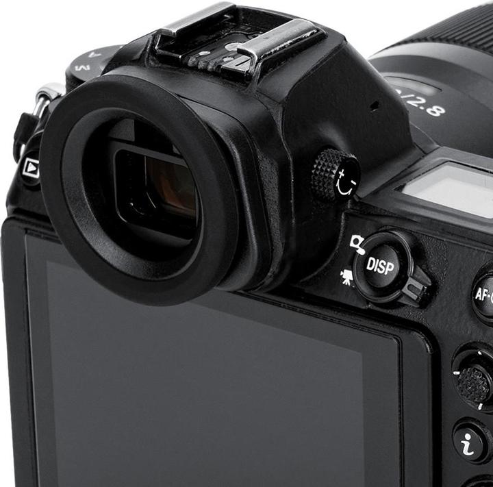 Actual product image JJC EF XT50L Camera Eyecup for Nikon Z6III, Z7II, Z6II, Z5, Z6, and Z7