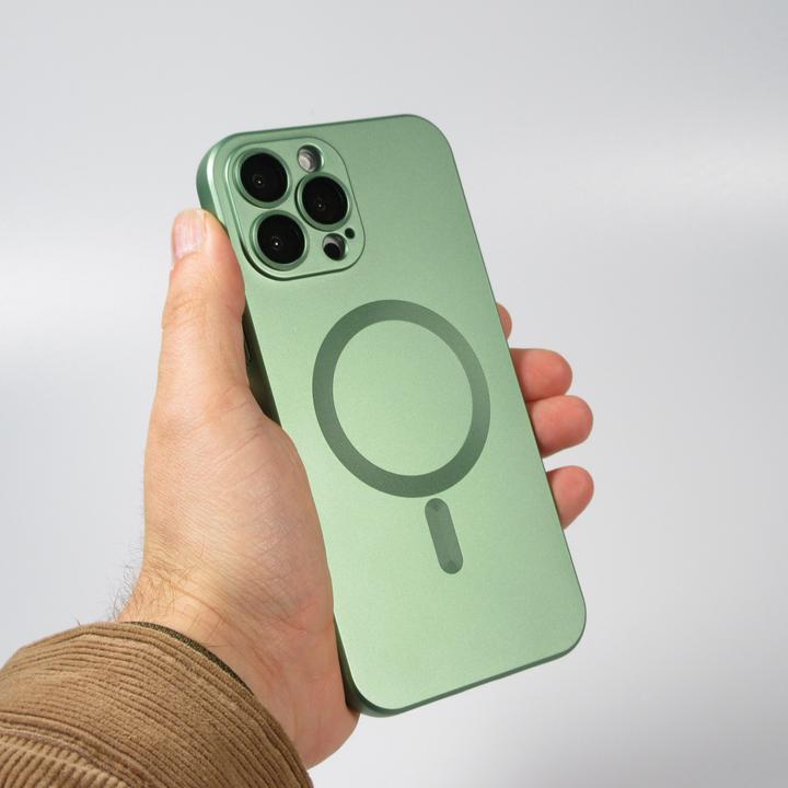 Immagine prodotto PhoneLook Cover in gomma morbida con vetro di protezione della fotocamera MagSafe (Apple iPhone 16)