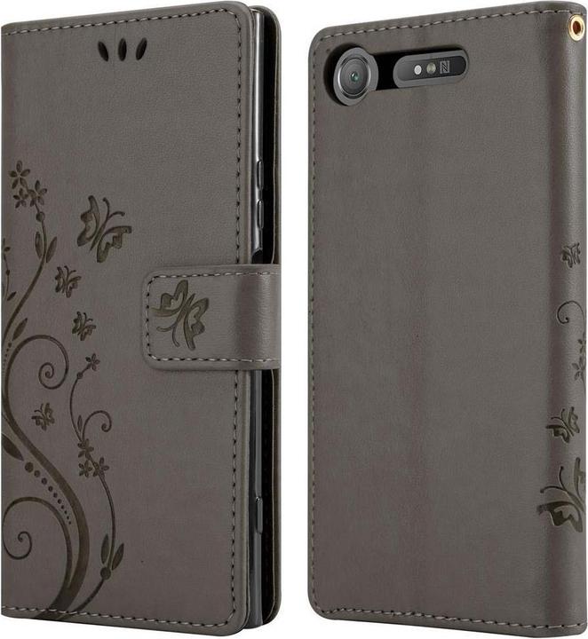 Productafbeelding Cadorabo Bloemen Boekomslag (Sony Xperia XZ1)