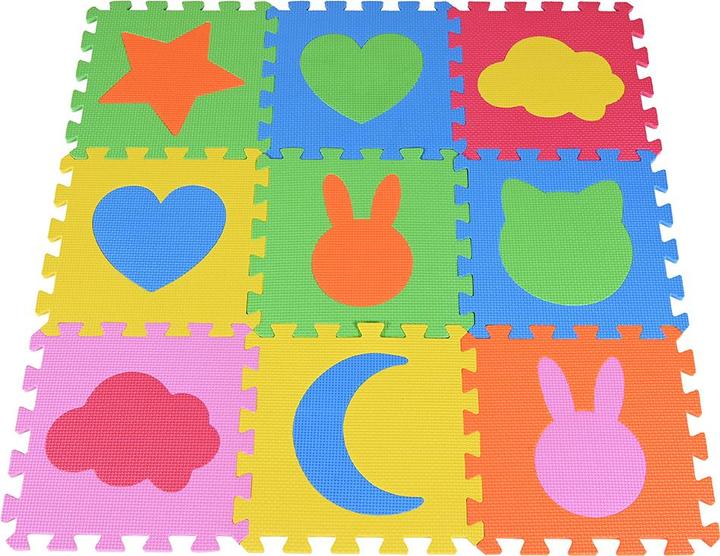 Immagine prodotto Knorrtoys Tappetino per puzzle - "Forme" /9 pezzi/30cm (30 x 31,5 x 30 cm)