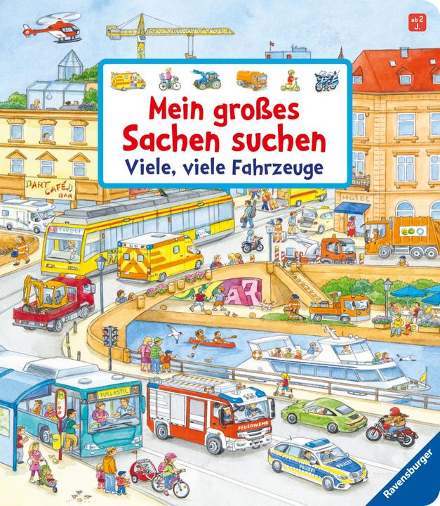 Ravensburger Mein grosses Sachen suchen: Viele, viele Fahrzeuge (German)