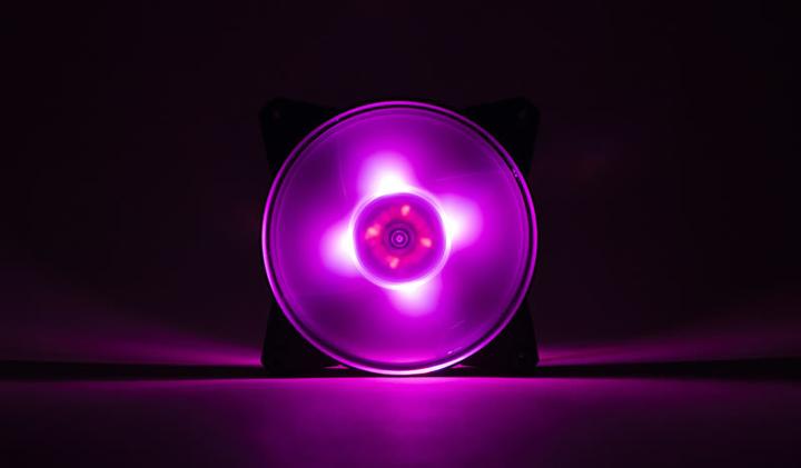 Actual product image Cooler Master MasterFan Pro 120 Air Flow RGB computer case fan (120 mm, 1 x)