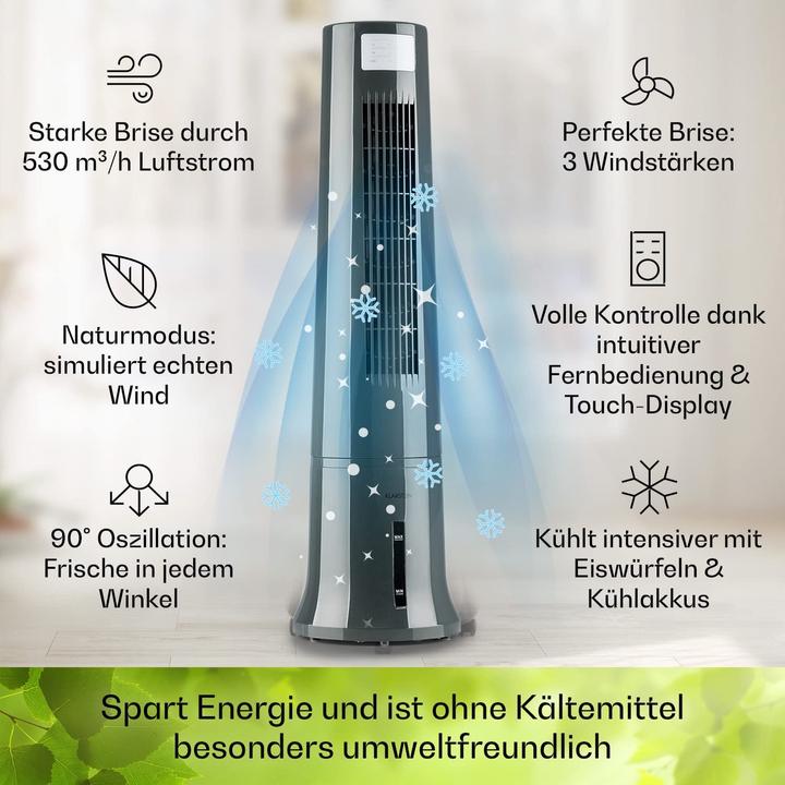 Produktbild Klarstein Klimaanlage Silbergrau