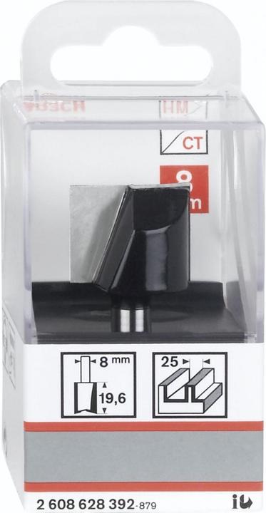 Productafbeelding Bosch Professional Zubehör Groeffrees 8 mm, D1 20 mm, L 25