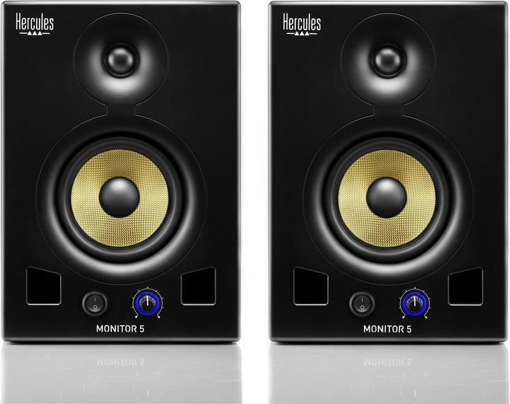 Actual product image Hercules DJ Monitor 5 (Active, Pair, 2x 80 W)