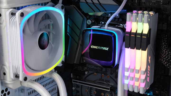 Actual product image Enermax Water cooling AquaFusion 240