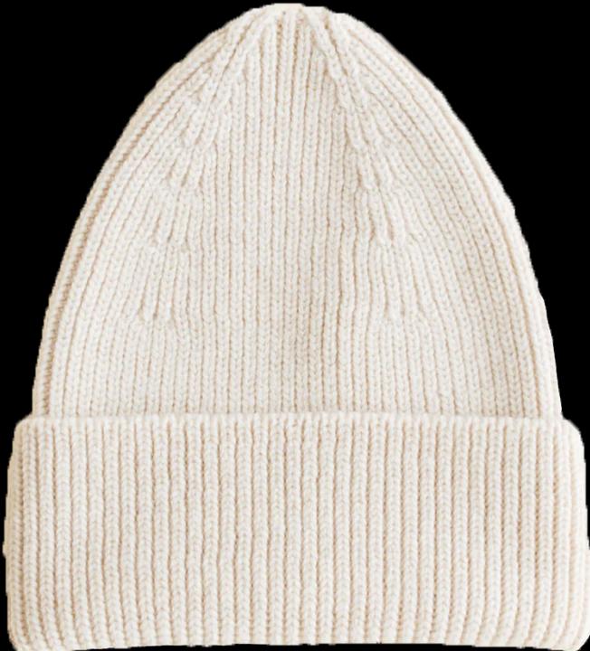 Produktbild Hvid Beanie Fonzie Cream