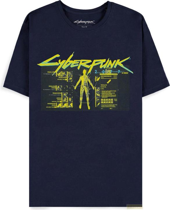 Immagine prodotto Difuzed Cyberpunk 2077 - Maglietta a maniche corte dell'Uomo Vitruviano - L (L)