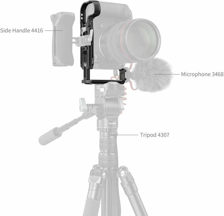 Produktbild SmallRig L-Winkel Montageplatte für Canon EOS R5 Mark II