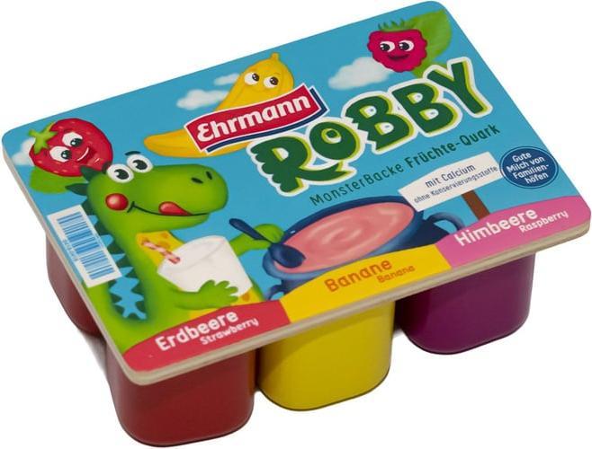 Actual product image Tanner Ehrmann Robby fruit quark 6 pack