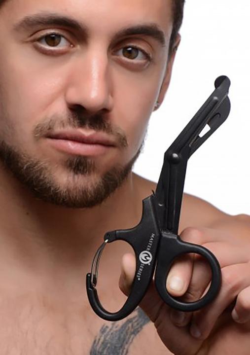 Produktbild Master Series MS Snip Heavy Duty Bondage Scissors with Clip