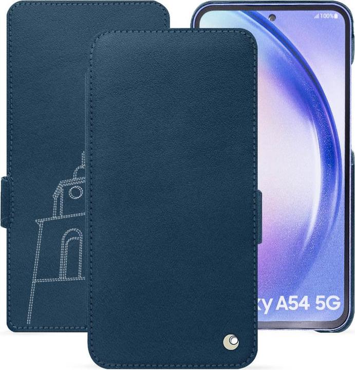 Actual product image Noreve Horizontal leather flap shell (Samsung Galaxy A54 5G)