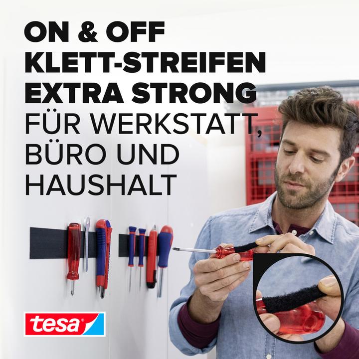 Actual product image tesa Velcro strips (50 mm)