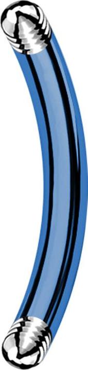 Immagine prodotto Star Piercing Bastoncino di banana blu scuro (senza ottone, Acciaio chirurgico 316L)