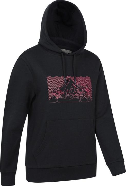 Actual product image Mountain Warehouse Womens/Ladies Ombre Hoodie (40 D)