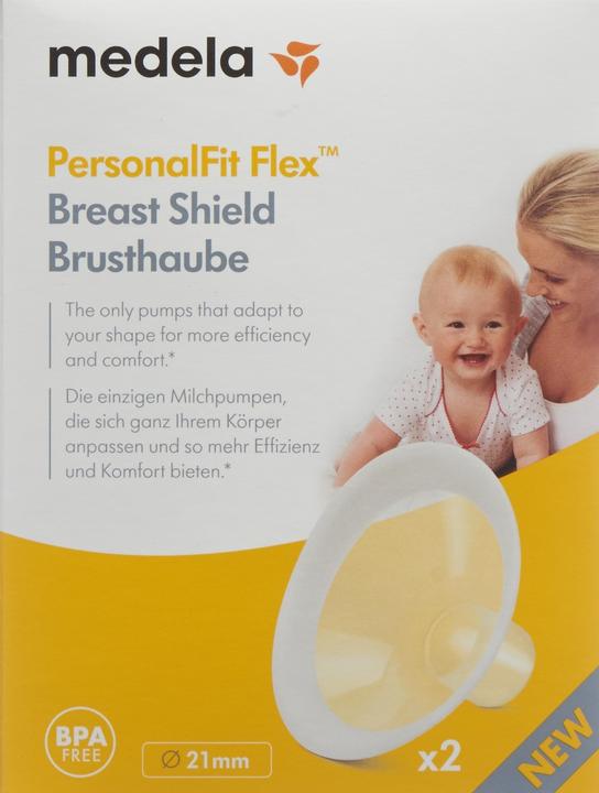 Produktbild Medela PersonalFit Flex, 2 Brusthauben Grösse S (21mm)