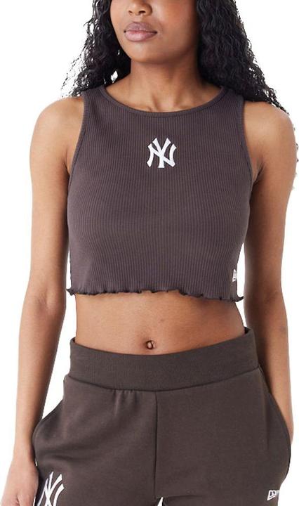 New Era Ladies Cropped Tank Top New York Yankees - M (M)