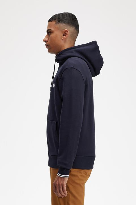 Produktbild Fred Perry Hooded Jacket Navy (XL)