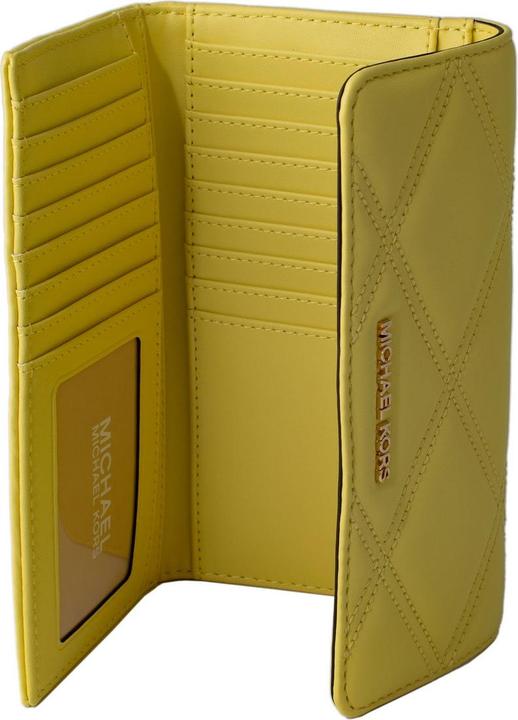 Actual product image Michael Kors Wallet 35S2GTVF3U-SUNSHINE Yellow