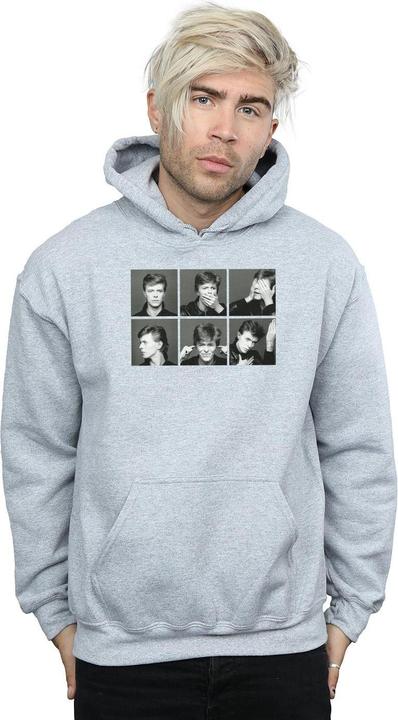 Produktbild David Bowie Photo Collage Kapuzenpullover (S)