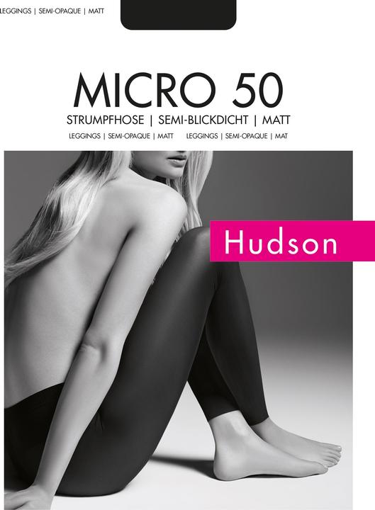 Image du produit Hudson Micro 50 Leggings, couleur 005 noir, taille 40-42 (50 DEN, 40 - 42)