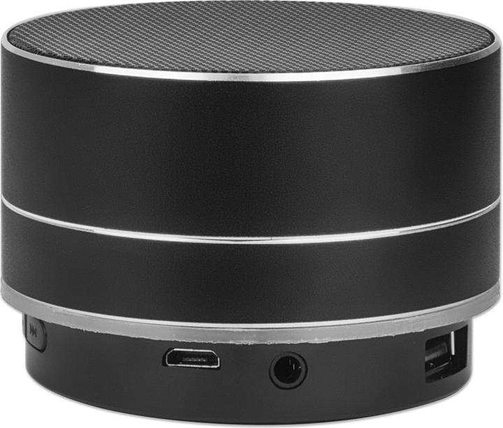 Immagine prodotto Manhattan Altoparlante Bluetooth® a LED metallico (5 h, Batteria)