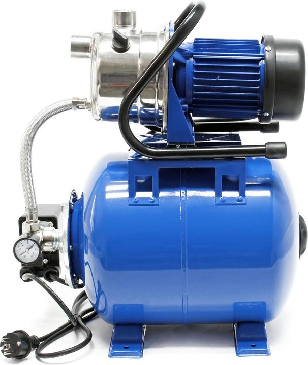 Produktbild Wiltec Hauswasserwerk 3400l/h 1200W 19l Membrankessel Druckschalter Gartenpumpe (Hauswasserpumpe)