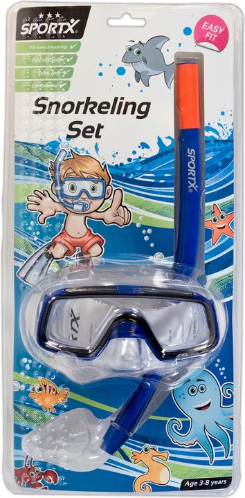 Produktbild Sport X Kinder Schnorchel Set ausgestattet