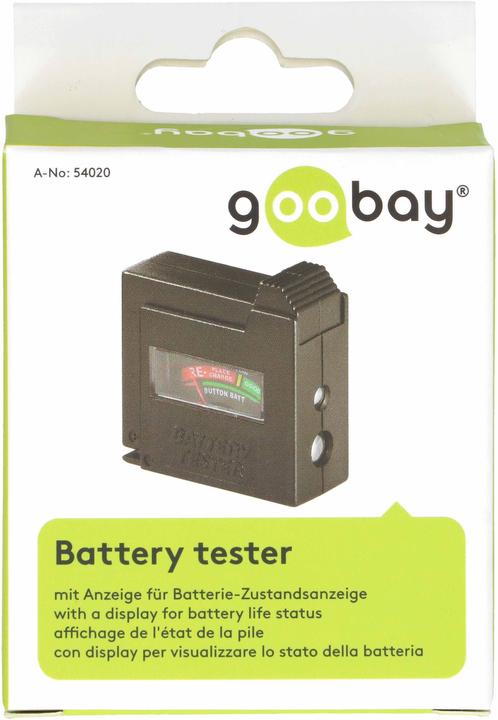 Image du produit Goobay Battery tester with analog display