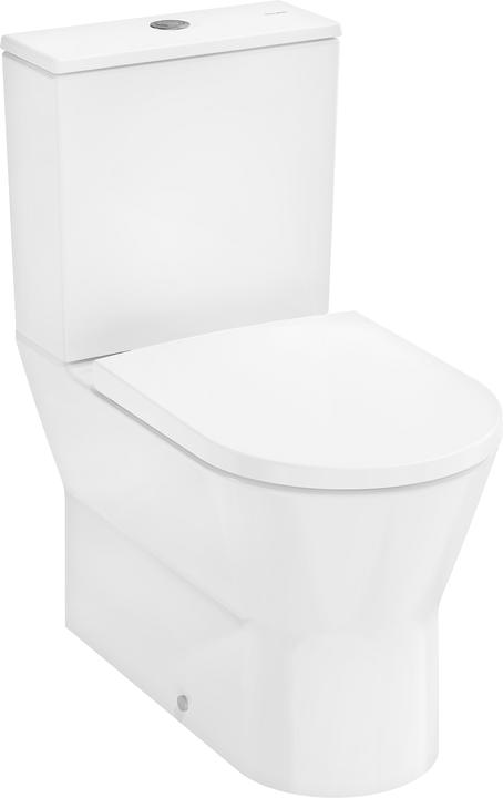 hansgrohe EluPura Original S Stand-WC Set, 365x640mm, AquaChannel Flush, inkl. Spülkasten und WC-Si