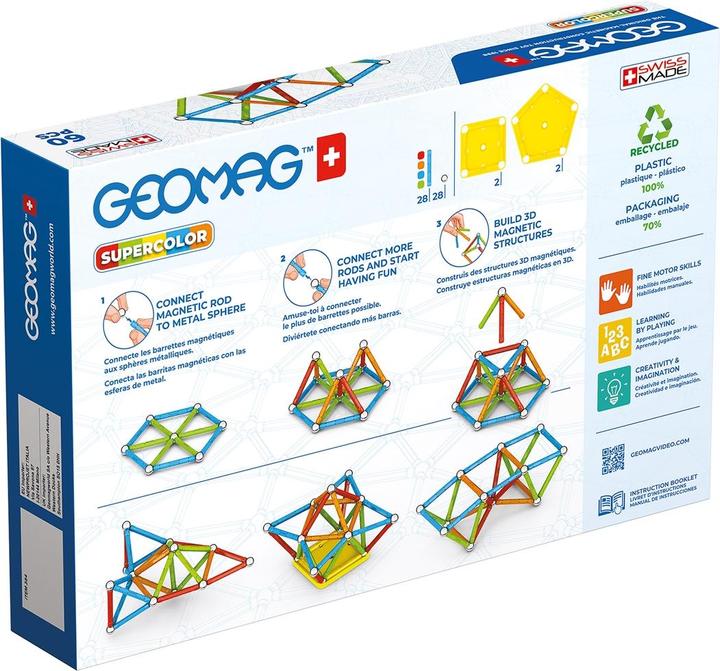 Actual product image Geomag Super Color Recycling