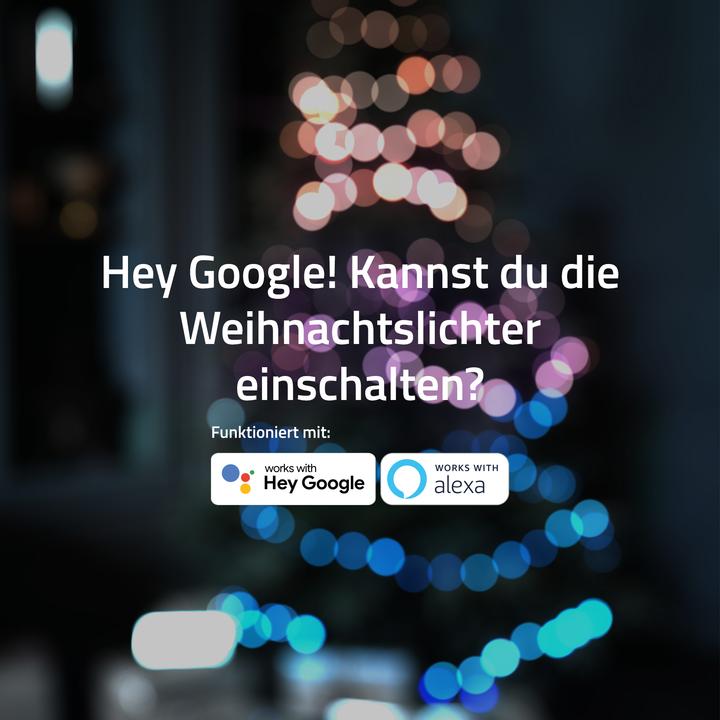 Actual product image Hombli Christmas light RGB (20 m)