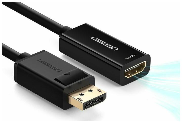 Produktbild Ugreen Display Port auf HDMI Adapter Konverter 1080P mit Audio (25 cm)