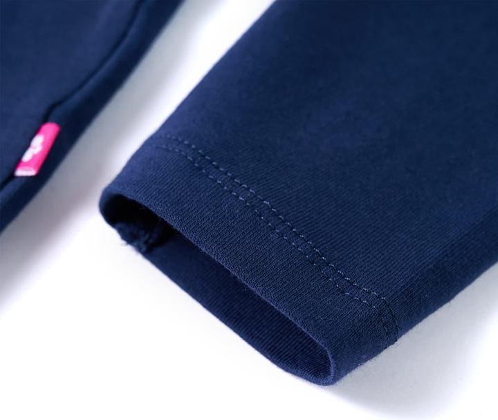 Immagine prodotto VidaXL Camicia da bambino a maniche lunghe blu navy 116,Materiale: 95 % cotone (116)