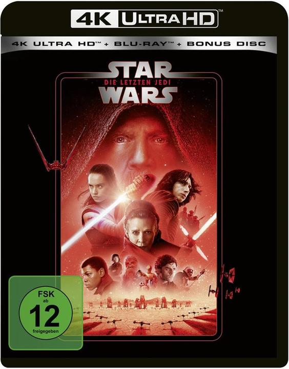 Immagine prodotto Disney Star Wars - Gli ultimi Jedi - Line Look - 4K Blu Ray (Blu-ray, 4k Blu-ray, Inglese)