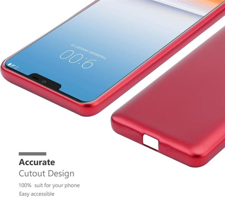 Produktbild Cadorabo TPU Matt Metallic Cover (LG G7 ThinQ, LG G7 Fit, OnePlus X)