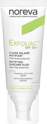 Actual product image Noreva Exfoliac Mat S L50+ (Sun lotion, SPF 50, 40 ml)