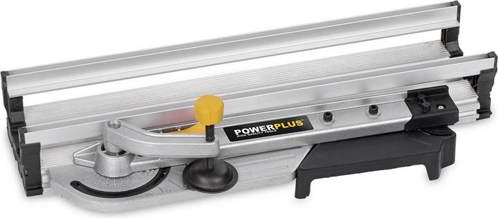Produktbild Powerplus POWX1365MB Kreissäge - 600W - 89mm - Inkl. Laser, Absaugung, 3 Kreissägeblätter und Gehrungslade