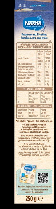 Produktbild Nestlé Reisgriess mit Früchten (290 g)