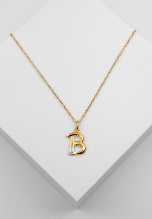 Produktbild Muau Buchstabe (750, Weissgold, 18K Gelbgold)