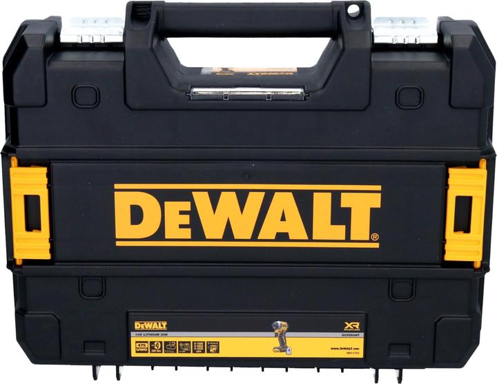 Produktbild DeWalt DCF 850 D2T Akku Schlagschrauber 18 V 205 Nm 1/4" Brushless + 2x Akku 2,0 Ah + Ladegerät + (Batteriebetrieb)