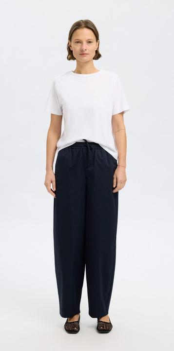 Actual product image Selected Femme 100% Baumwoll T-Shirt mit Rundhalsausschnitt (XL)