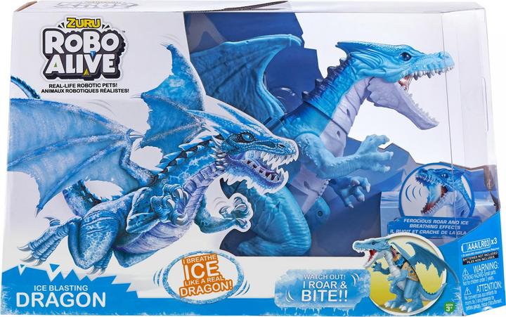 Image du produit Zuru Robo Alive Ferocious Roaring Dragon Jouet robotique alimenté par batterie