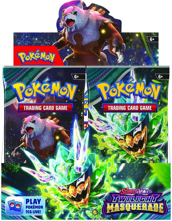 Image du produit Pokémon Twilight Masquerade (Anglais, Pack de boosters)