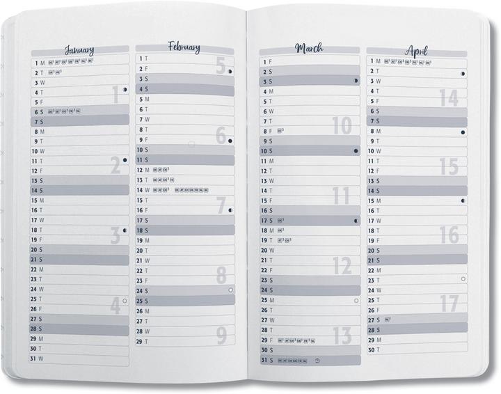 Immagine prodotto Jolie Agenda Cosmic Fantasy 2025 J5349 1W/2S beige ML A5 (A5, Tedesco)