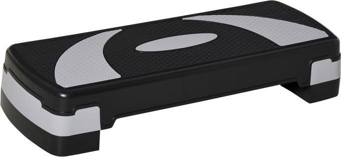 Swisshandel24 Steppbrett Aerobic-Stepper höhenverstellbar mit 3 Stufen (10/15/20 cm) Fitness Heimtrainer Belastbar