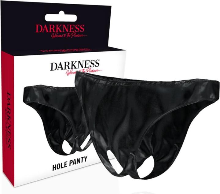 Produktbild Darkness Sensations Darkness Open Crothless Panties Eine Gr?Sse (One Size)